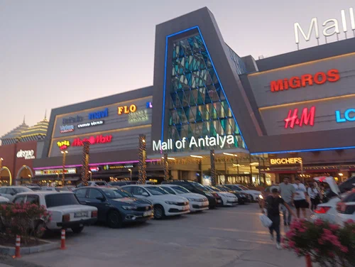 Mall of Antalya AVM dis cephe