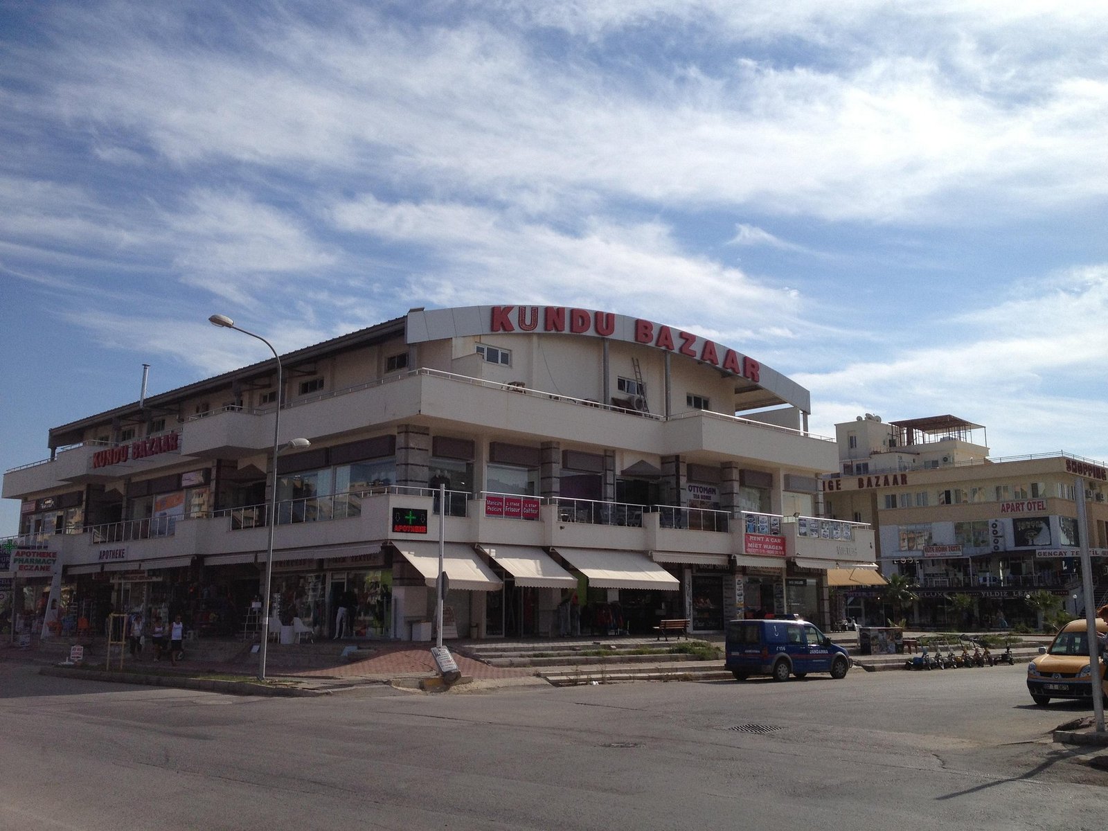 Kundu Bazaar Antalya genel gorunum